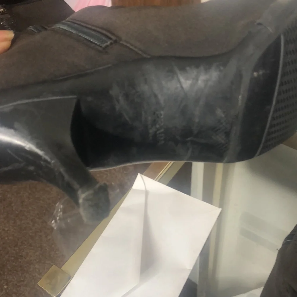 Prada zip up grey boots​ - Picture 7 of 11